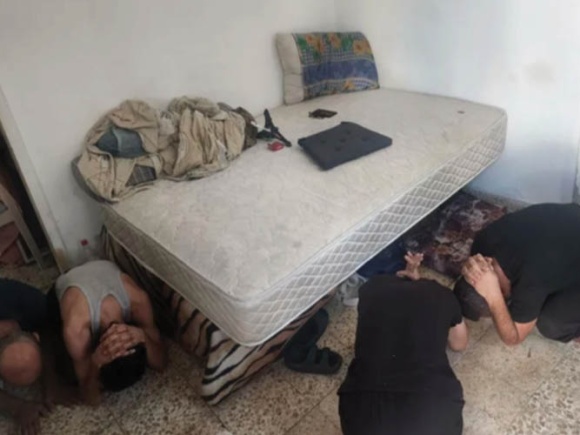 Cuatro habitantes de Gaza arrestados en Beer Sheba