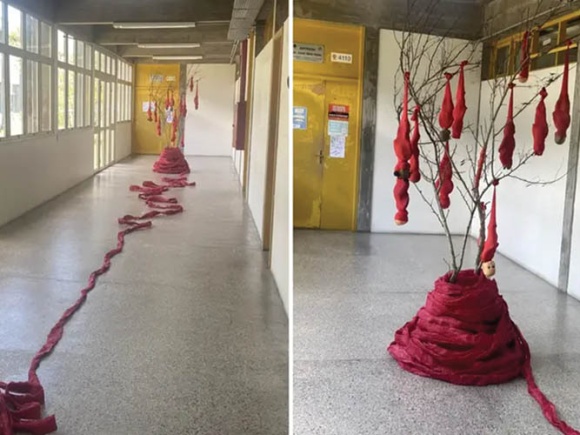 Universidad realiza exposición con presunto apoyo al aborto