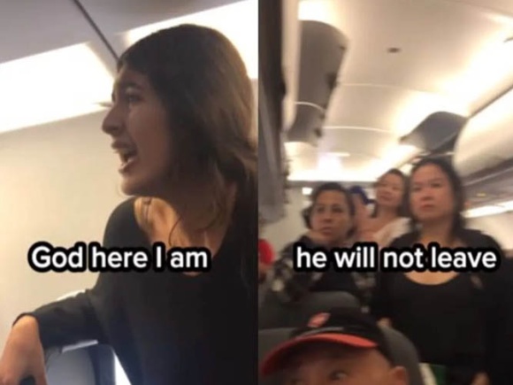 Influencer comparte el evangelio en un avión lleno de pasajeros