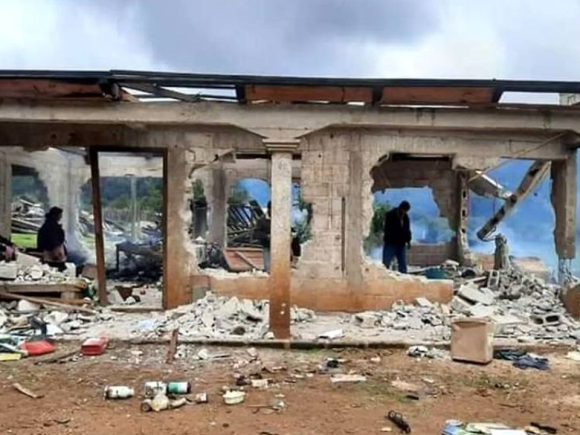 Destruyen casa evangélica en represalia por la construcción de una iglesia